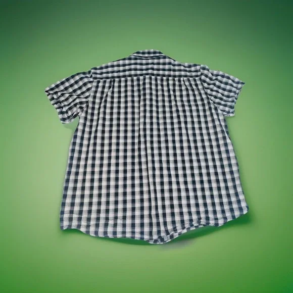 Carhartt Relaxed Fit Short Sleeve Button Down Plaid Shirt Men's Size 2XL - Picture 2 of 16